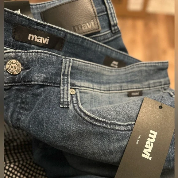 Mavi Men’s High Quality Indigo Slim Fit Jeans: New With Tags!